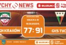 Zwycięstwo koszykarzy GKS-u Tychy w Krakowie.