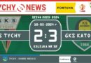 GKS Tychy przegrał derby z Katowicami w doliczonym czasie.