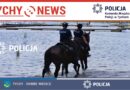 Policyjne patrole konne, rowerowe i wodne w Paprocanach.