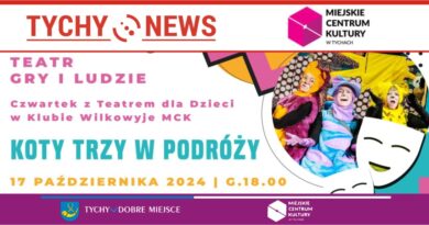 Czwartek z Teatrem dla dzieci w Klubie Wilkowyje MCK – „Koty trzy w podróży”.