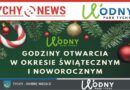 Godziny otwarcia Wodnego Parku Tychy w okresie świąteczno-noworocznym.