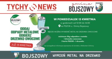 Gmina Bojszowy zaprasza do akcji : „Oddaj odpady metalowe – odbierz drzewko owocowe!”.