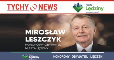 Mirosław Leszczyk Honorowym Obywatelem Miasta Lędziny.