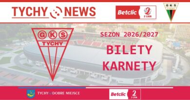 Bilety i karnety na spotkania GKS-u Tychy w Beteclic 2 lidze. Bilety i karnety na spotkania GKS-u Tychy w Beteclic 2 lidze.